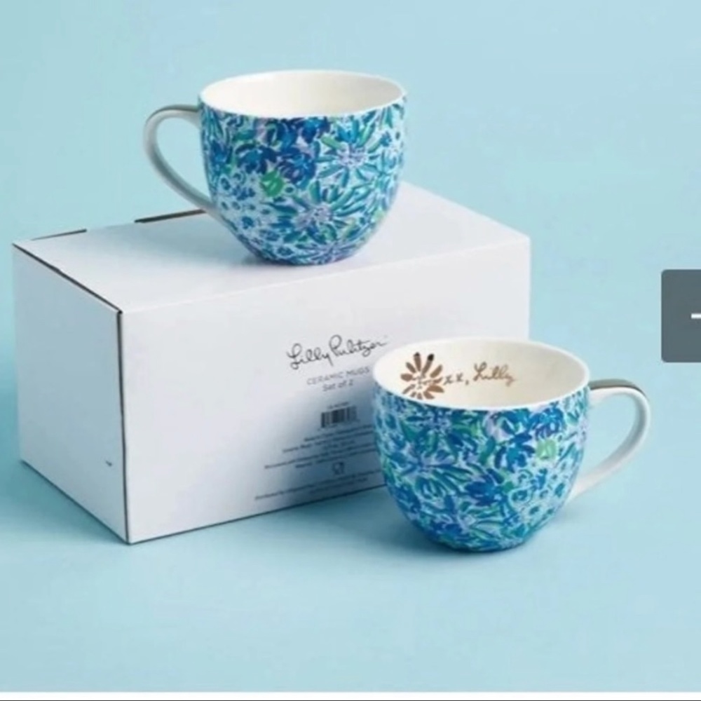 Lilly Pulitzer mug set